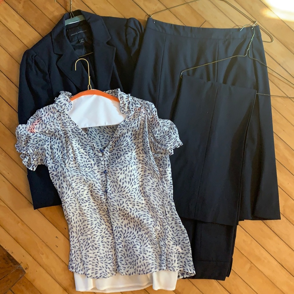 Banana Republic 3 piece suit set